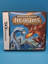 Battle of Giants: Dragons (Nintendo DS, 2009) Complete WITH CARDS!