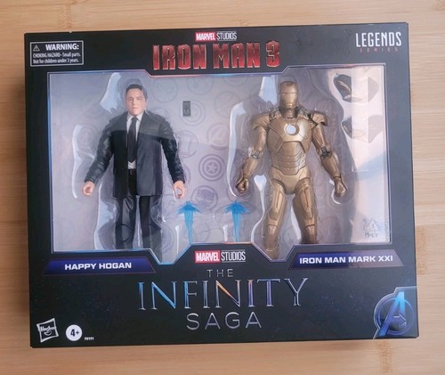 Estátua / Boneco Iron Man Mark XII (De: Marvel) - Iron Man 3 - Marvel Figuras de Cinema - Edição