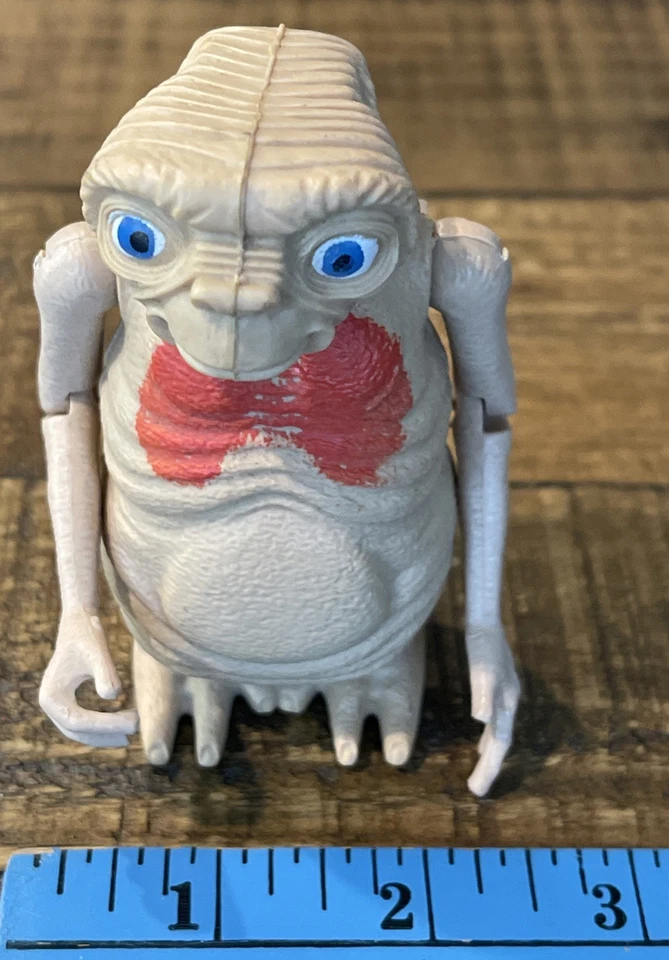 E.T. Boneco de ação The Extra Terrestrial 4" pescoço extensível vintage 1982 brinquedos LJN - Imagem 3 de 3
