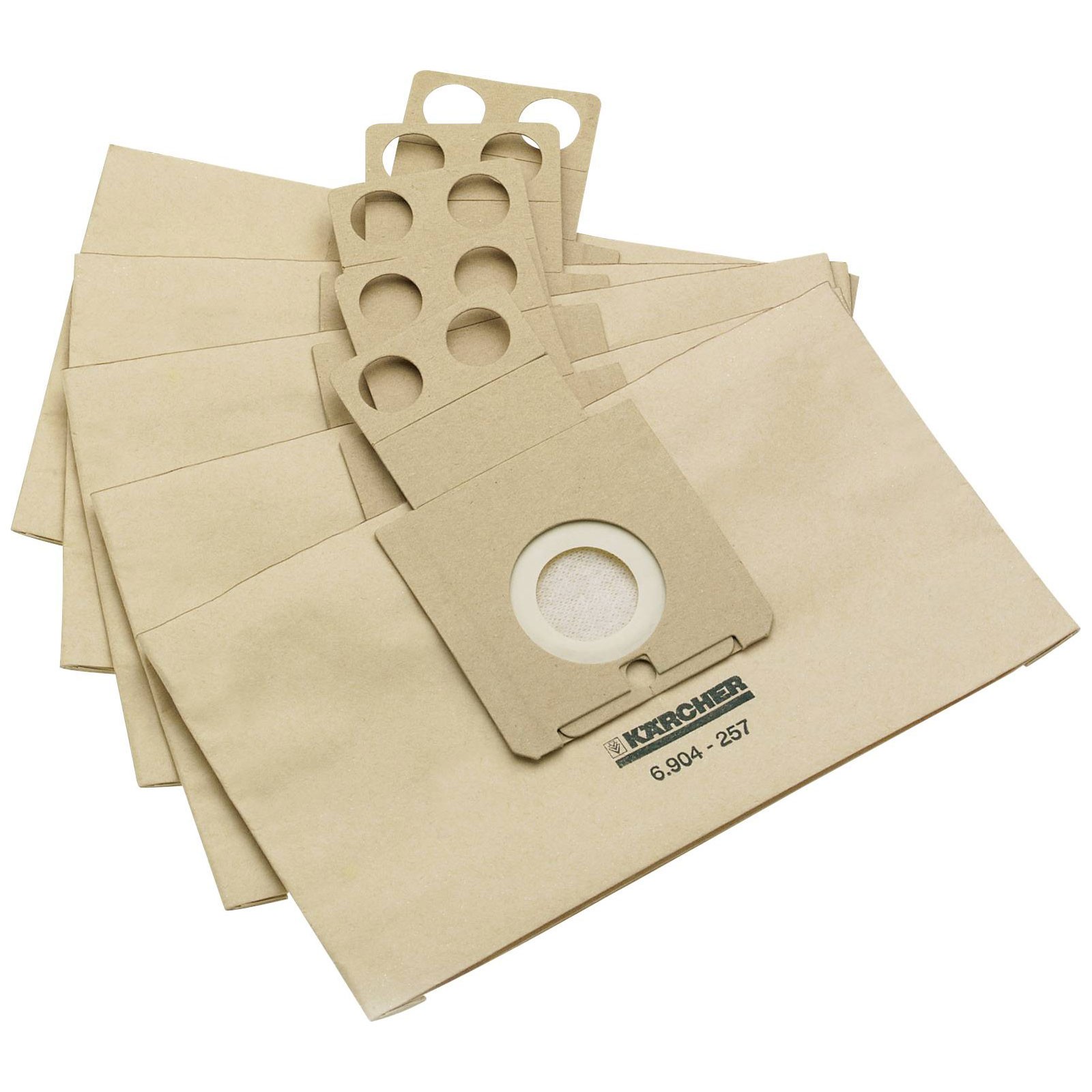 Kärcher Home & Garden Filter Bag 5pc Paper & Micro Filter Set