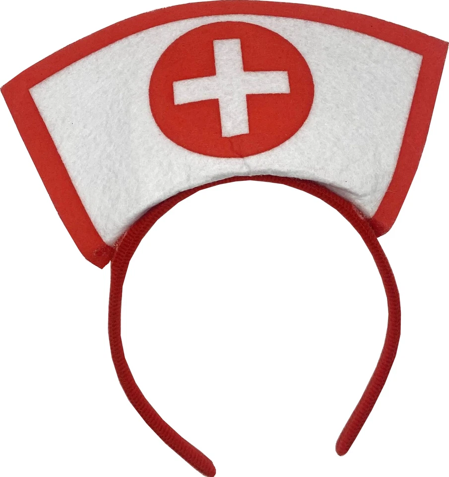 Accesorio de disfraz de sombrero de enfermera Vitals Foto 2 de 2