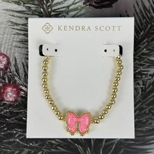 Kendra Scott Haley Bow Gold Stretch Bracelet