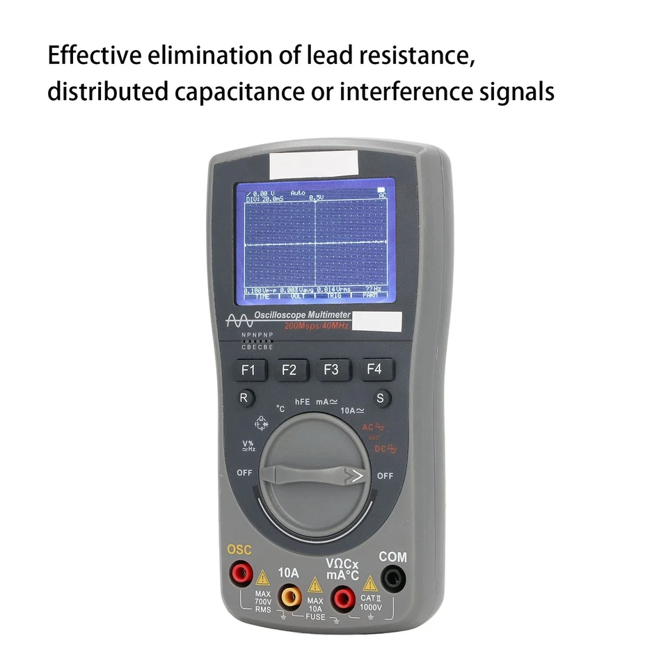 Digital Handheld Oscilloscope High Accuracy 2 In 1 200Msps 80MHz Multimeter FIG - Image 3 of 4