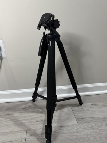 SUNPAK 620-663LX 6630LX 66" Photo/Video Tripod with Adapters - Picture 6 of 7