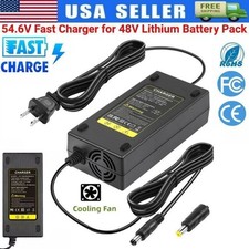 54.6V 2A Charger for Lectric XP 1.0 2.0 3.0 48V Battery Charger PSU