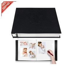 Self-Adhesive Linen Photo Album 60 Pages - Preserve Your Memories Beautifully