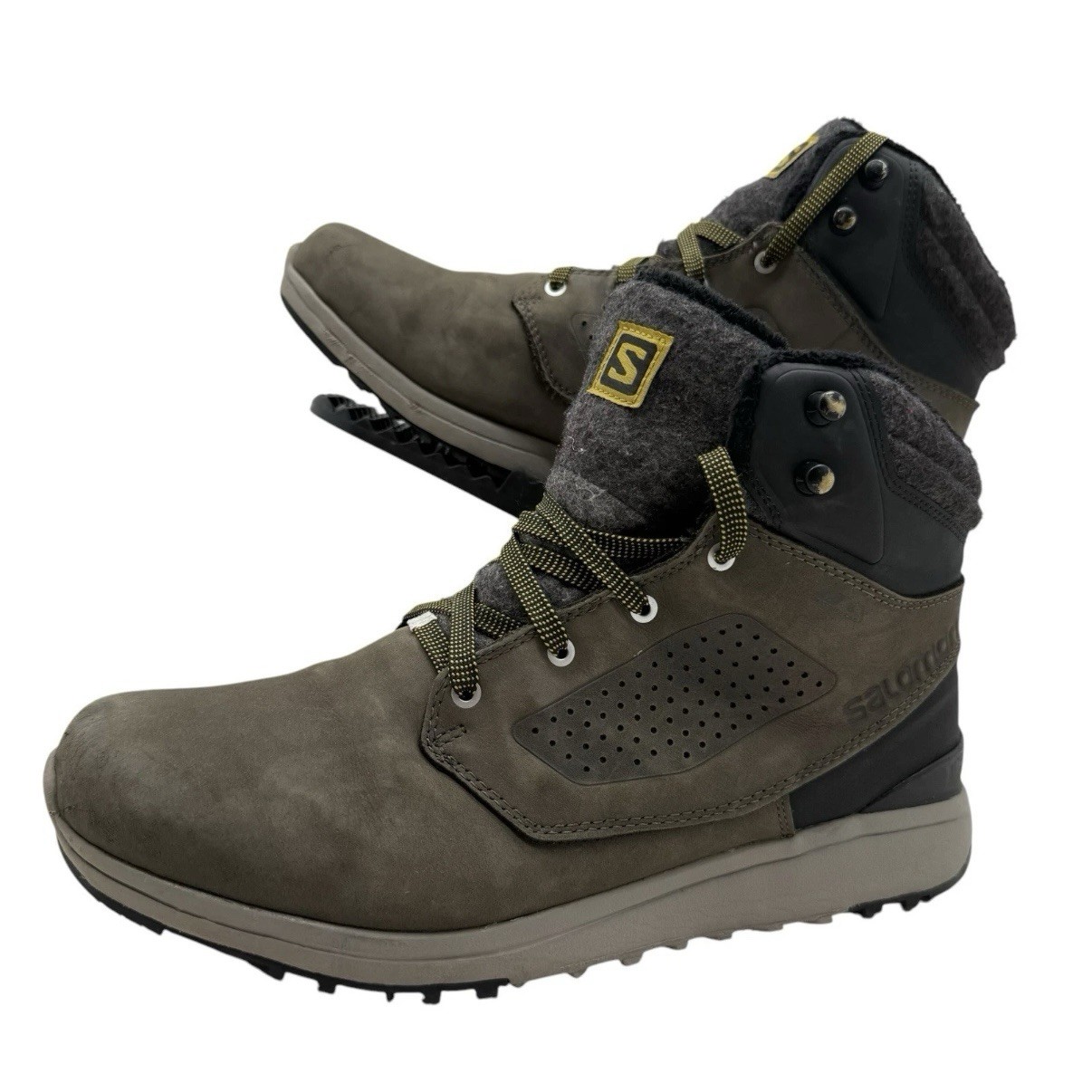 Stivali da neve Salomon Utility invernali CS WP uomo 10 5 scarpe alla caviglia escursionismo