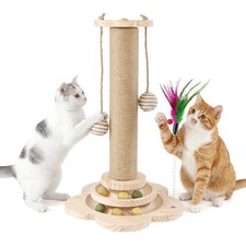46cm Kitten Cat Tree Cat Scratcher Cat Scratching Post Climbing Activity Centre