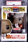 Funko Pop! Michael Jordan USA Dream Team Target Exclusive #114 Grail Rare PSA 9