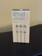 Apple iPod photo AV CABLE M9765G/A BRAND NEW SEALED