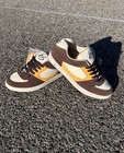 éS ACCEL OG  90’s  Skateboarding Shoes Brown/White/Yellow. PJ Ladd   — photo 1