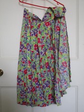 Floral pattern light, summer, top and wrap around skirt, Marella