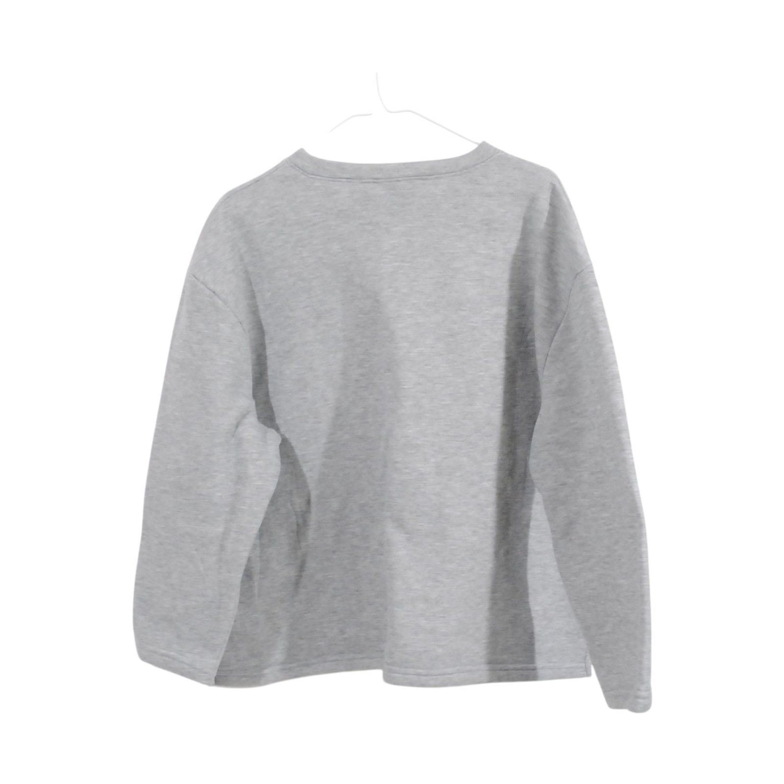 Jennifer Lauren Fleece Shirt Women's Size XL Grey  Relaxed Crew