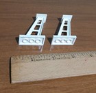 LEGO Support 2 x 4 x 5 Stanchion Inclined 5mm Wide Posts #4476b 2 PC Soccer Goal — photo 6