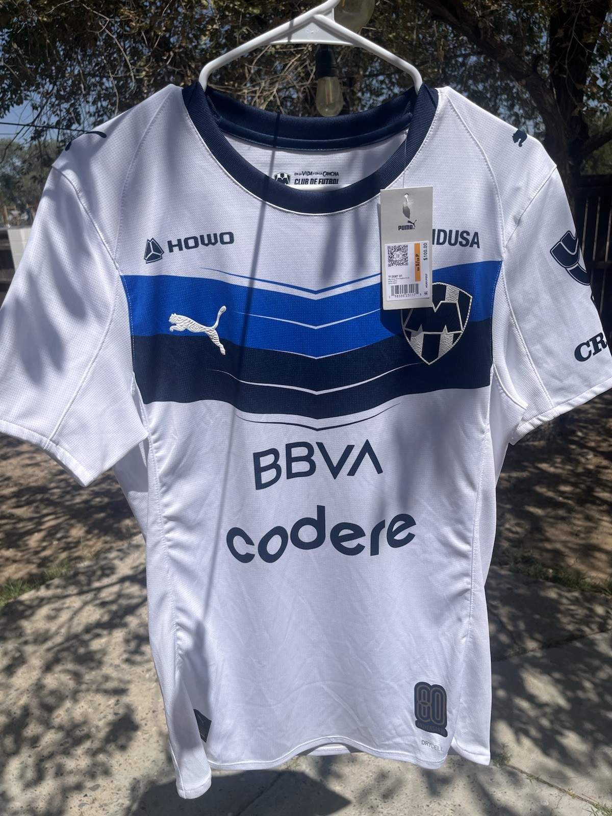 CF Monterrey Puma 2025/26 Away Soccer Jersey - Size S BNWT