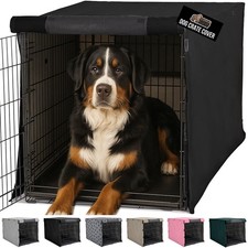 48" Black Wire Kennel Dog Crate Cover Topper Liner Protector Pet Bedding Dog