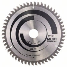 BOSCH Kreiss&auml;geblatt Multi Material, &Oslash; 210 mm, 54 Z&auml;hne