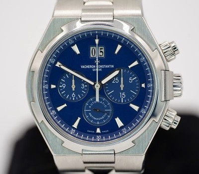 Vacheron Constantin Overseas Chronograph Blue Dial Men's Watch - 49150/B01A-9745
