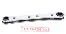 Snap On R810C  1/4" x 5/16"  6 Point SAE Double Box End Ratcheting Wrench USA