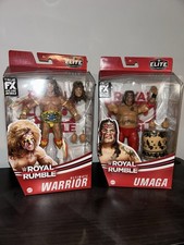 WWE Mattel Elite Royal Rumble Umaga And Ultimate Warrior