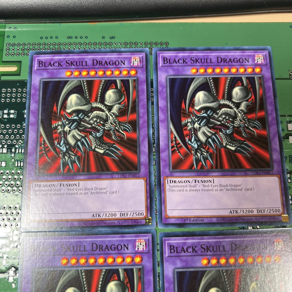 Black Skull Dragon - LDS1-EN012 - Common 1st Edition Yugioh Card 4 - Image 2 of 4
