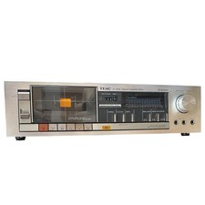Teac V-44C Stereo Cassette Deck Recorder Vintage - Untested / For Parts