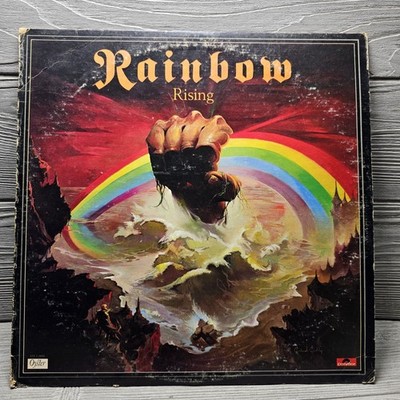 Blackmore s Rainbow Rising Vinyl LP Album 1976 Ronnie James Dio oyster 