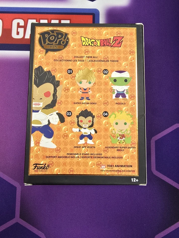 GREAT APE VEGETA POP PIN DRAGON BALL Z ANIME #08 ESMALTE PIN COLECCIONISTA Foto 3 de 4