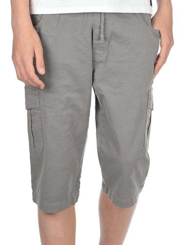 Cargo Bermuda Shorts Short Pants Capri Stretch Waist Short Kids Boys 30065 - Picture 3 of 51