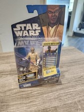 2010 Hasbro Star Wars  The Clone Wars MACE WINDU CW20 Action Figure New