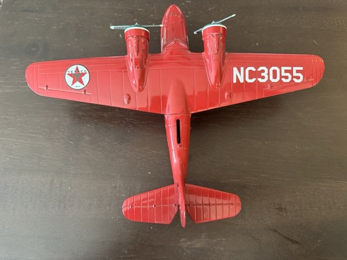 Texaco Die Cast Airplane Bank Vintage Piggy Bank Ertl Collectibles NC3055 Plane