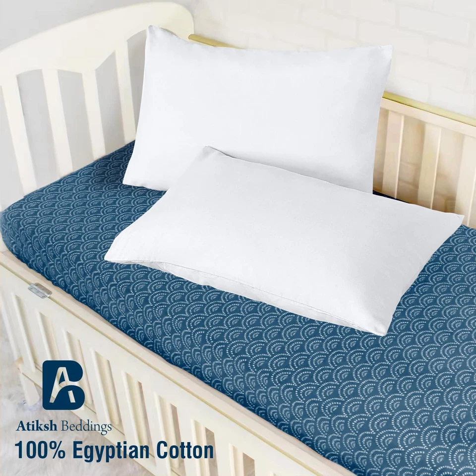 Fundas de almohada de viaje Atiksh para niños pequeños, paquete de 2, 100 % algodón egipcio suave, 12x16 Foto 2 de 4