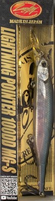 LUCKY CRAFT LIGHTNING POINTER 100DD MG-S 7/16OZ LPT100-283 SLV CH GHT MNW CN2304
