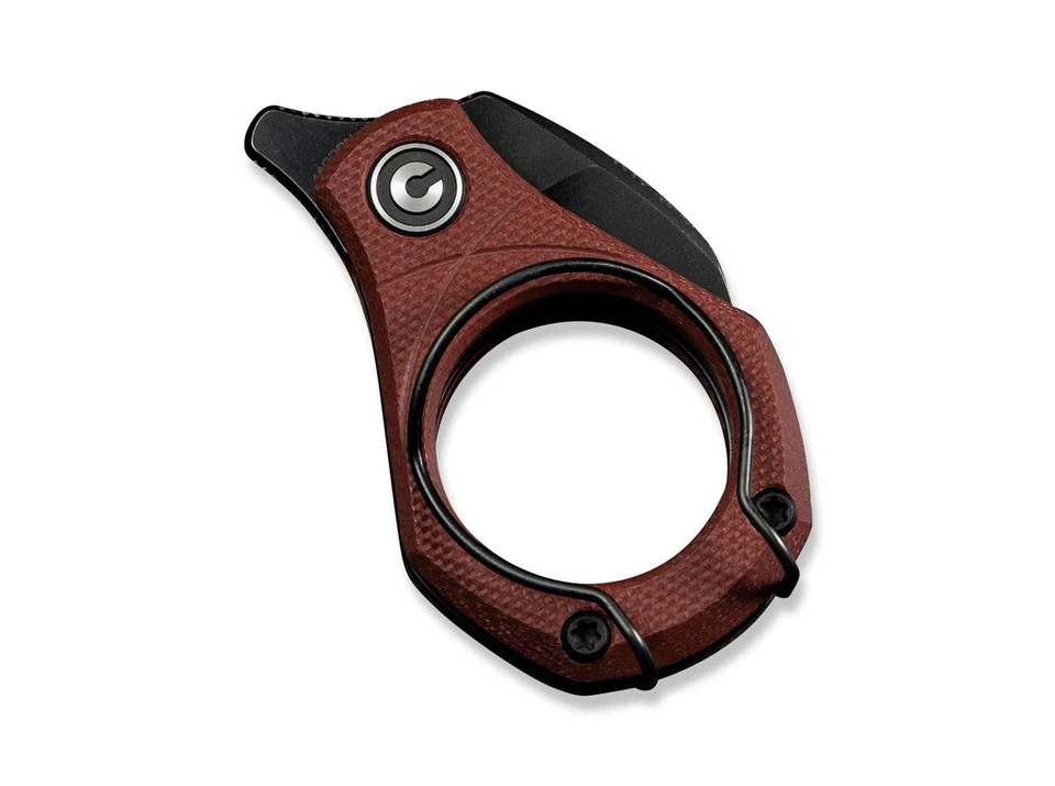 CIVIVI Pyrus 14C28N Burgundy G10 Taschenmesser Fingermesser Slipjoint - 01WE1413 - Bild 3 von 4