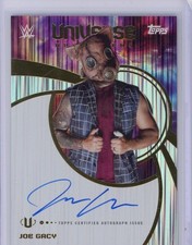 2025 Topps Universe WWE JOE GACY Auto #UNA-JGA HUSKUS WYATT 6 Signed