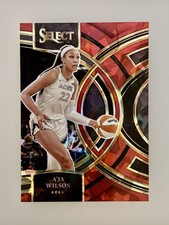 2024 Select WNBA - A'ja Wilson Premier Level #158 Red Ice Prizm