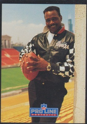 1991 Pro Line Portraits #215 Walter Payton Chicago Bears