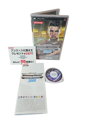 🔥World Soccer Winning Eleven 2008 (Sony PSP, 2008)Japanese Import REGION FREE🔥
