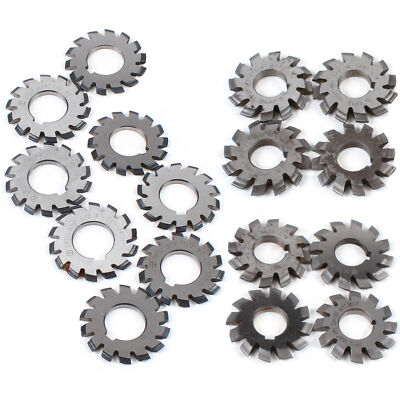 #ad 8 Piece HSS Involute Gear Cutter Set with 14.5° Pressure Angle $65.92