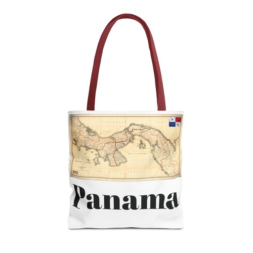 Vintage Panama Map from 1912 Tote Bag - Picture 46 of 49