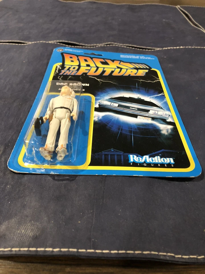 Doc Brown - Back to the Future - Funko ReAction Figure - New - Image 3 of 4