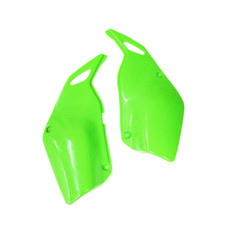 Coperchio in plastica laterale telaio posteriore verde per Kawasaki KLX300 KLX250