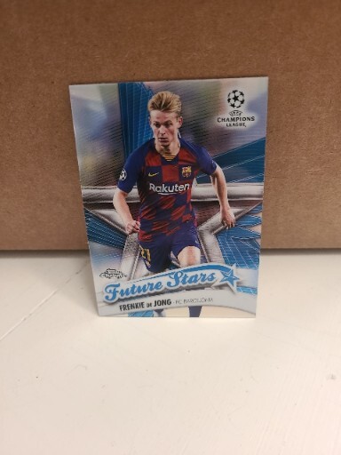 2019-20 Topps Chrome UEFA Champions League Future Stars FRENKIE de JONG #FS-FDJ