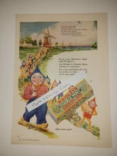 Wrigley's Double Mint Chewing Gum 1928 8x11 Magazine Clipping Ad