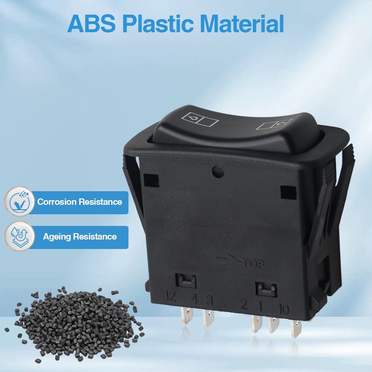 Mack Volvo Power Door Window Rocker Switch Replacement Parts 2-Pack ...
