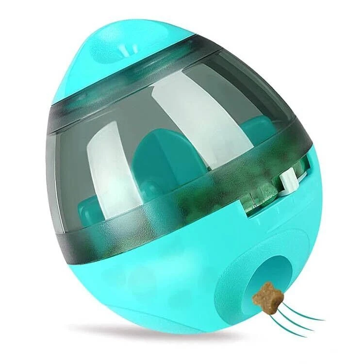 Tumbler Pet Toy, Automatic Pet Slow Feeder Treat Ball, Cat Dog Toy for Pet In...