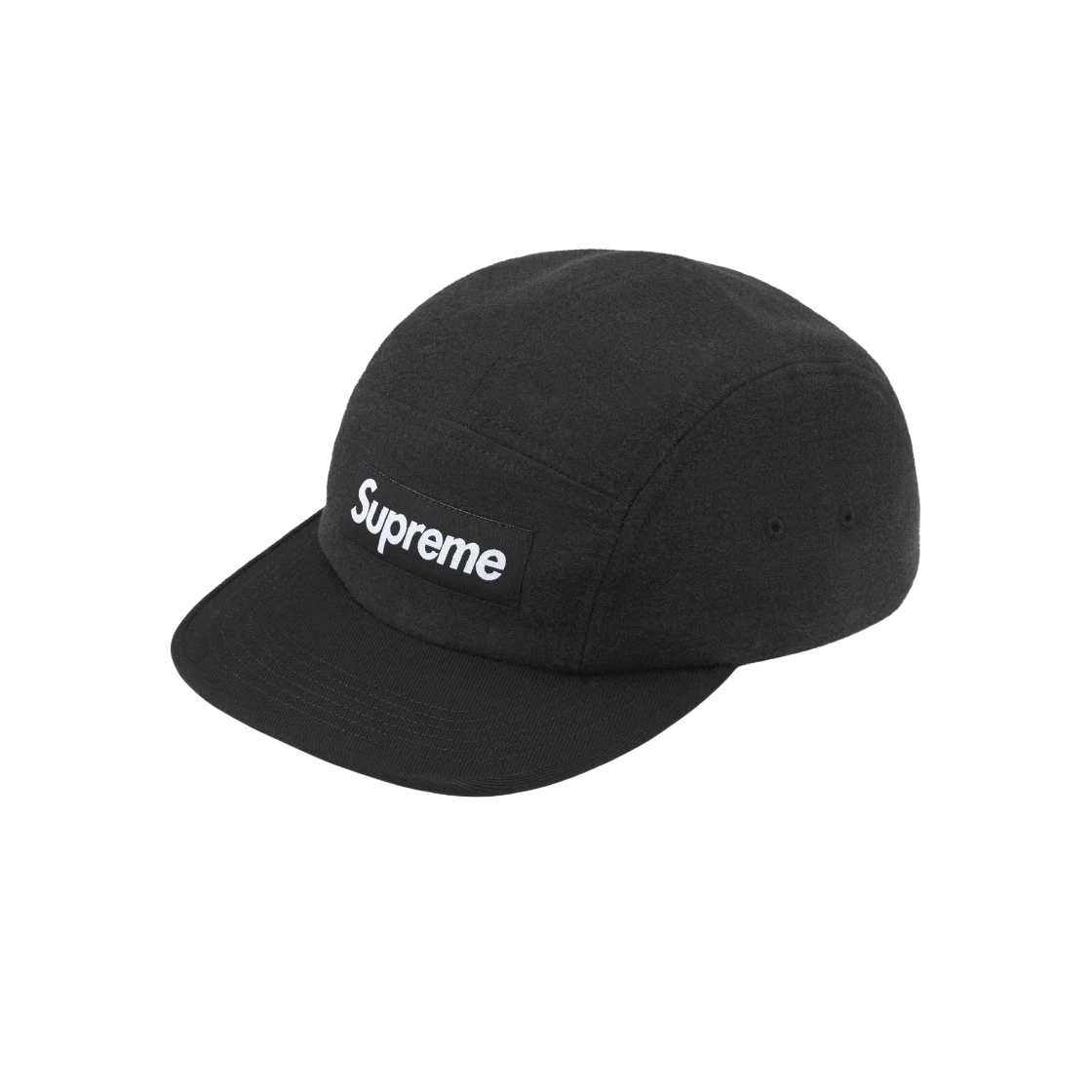 Casquette de camp Supreme 2 tons noire   23FW  