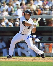 TYLER COLLINS SIGNED 8X10 PHOTO TIGERS COA