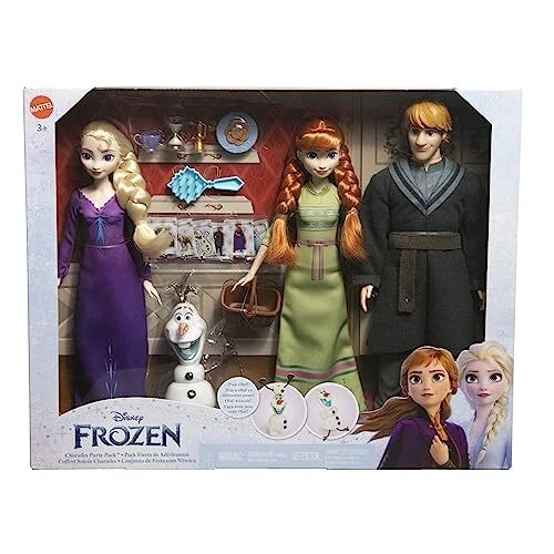 Frozen character doll best sale set