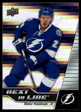 2015-16 Upper Deck Overtime Next in Line Slater Koekkoek Tampa Bay Lightning